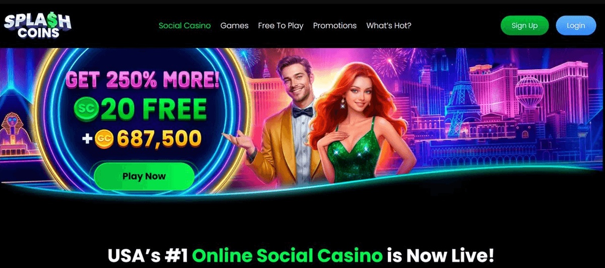 SplashCoins new casino 2026